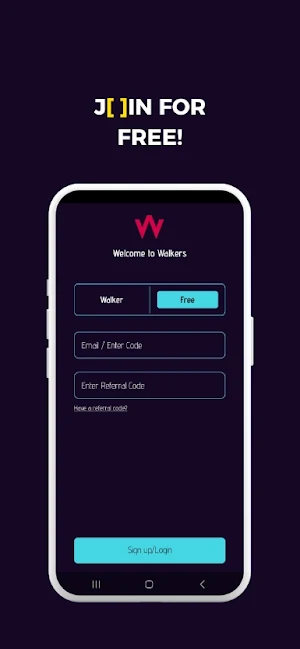 WalkersCNFT Screenshot 0