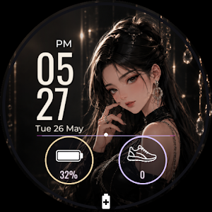 K-Pop Digital Watch Faces Screenshot 0