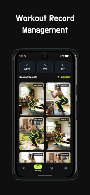 Squat Counter - Auto Counting Screenshot 2