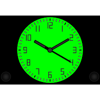 Analog alarm clock hpv