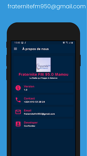 Fraternite FM 95.0 Mamou Screenshot 3
