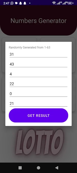 Quick Lotto Screenshot 2