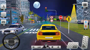Real Car Driving School Games Screenshot 1
