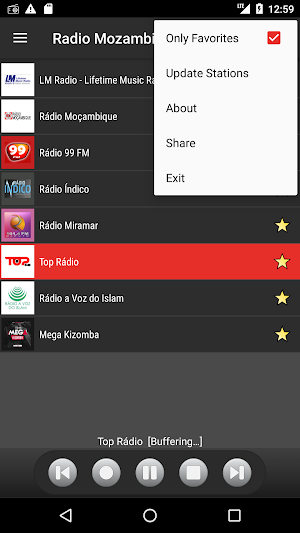 Radio Mozambique Screenshot 2