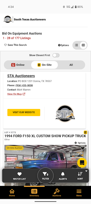 South Texas Auctioneers Screenshot 1