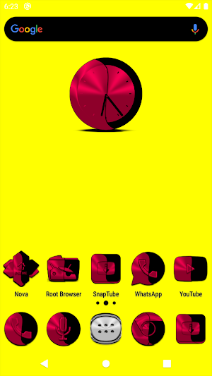 Wicked Crimson Icon Pack Screenshot 0