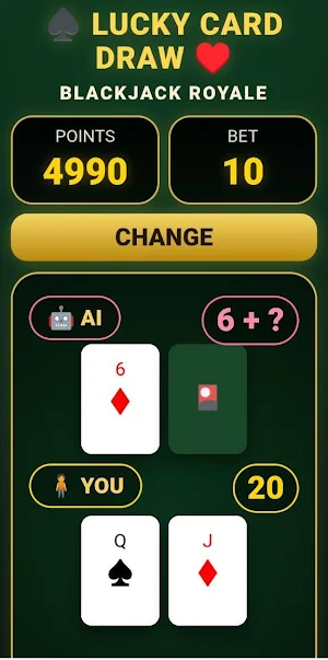 Lucky Draw Card 21 Screenshot 1