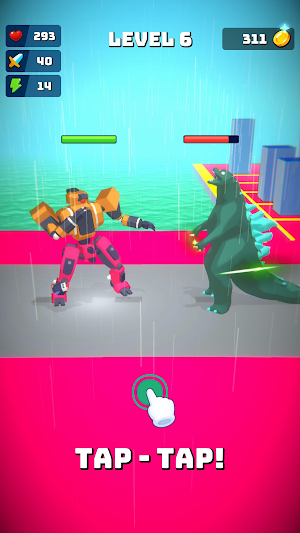 Mech City robot transform game Screenshot 2