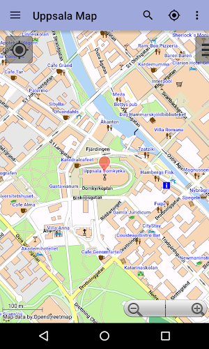 Uppsala Offline City Map Screenshot 2