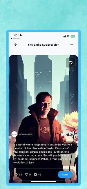 Chaperone: Stories By You Screenshot 1