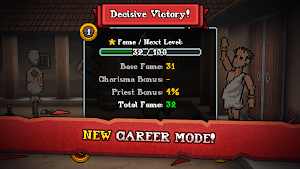 Gladihoppers - Gladiator Battle Simulator! Screenshot 1
