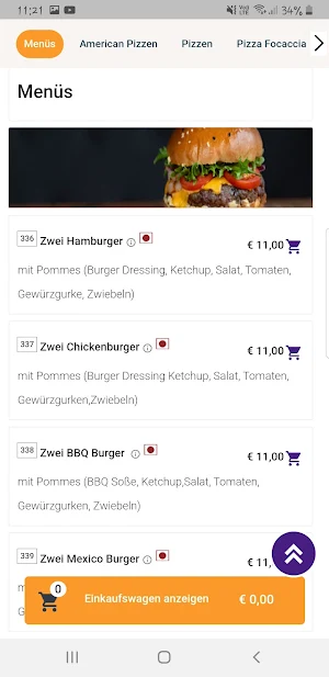 Schnell Pizza Mönchfeld Screenshot 3