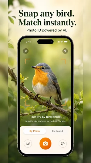 Bird Sound Identifier Call ID Screenshot 1