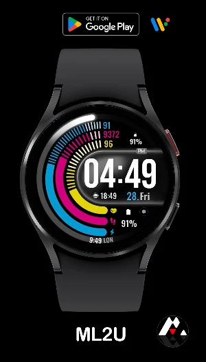 ML2U 184 Watch Face Screenshot 3