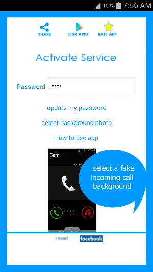 Hide Call Num Screenshot 1