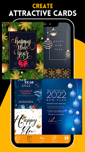 NewYear Invitation Card 2024 Screenshot 3