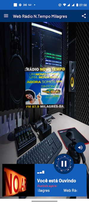Rádio N.Tempo Milagres Screenshot 0
