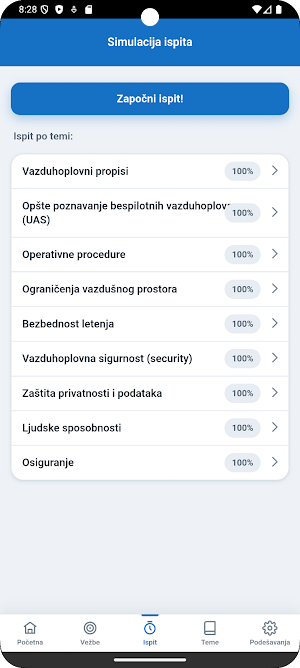 A1/A3 - Ispit za drona Screenshot 1