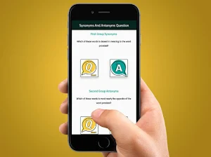 synonyms and antonyms quiz Screenshot 1