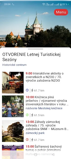 Stopy zážitkov Screenshot 0