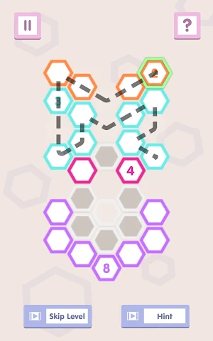 Number Path: Hexa Links Screenshot 1