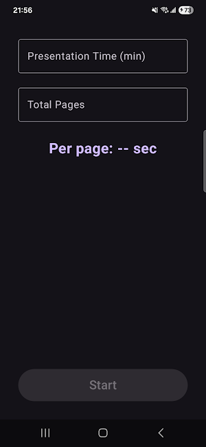 SlideTimer Screenshot 0