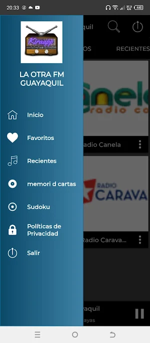 Radio La Otra Fm Guayaquil Screenshot 0