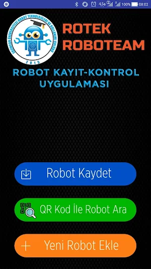 Erzincan Üniversitesi Robot Ya Screenshot 0