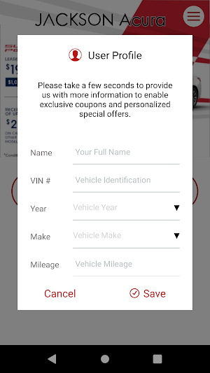 Jackson Acura Screenshot 1