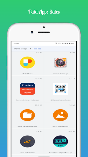 EX Paid Apps Sales Pro App Screenshot 3