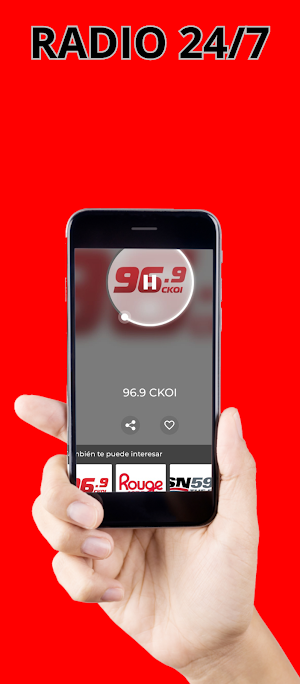 Ckoi 96.9 Montreal FM Radio Screenshot 1