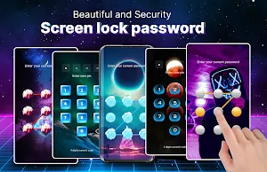 Pattern Lock Screen & Pincode Screenshot 0