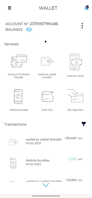 EU MOBILE MONEY Screenshot 1