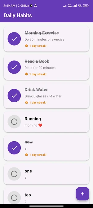 HabitMate Screenshot 1