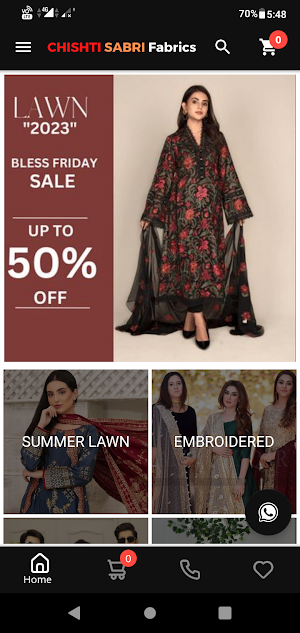 Chishti Sabri Fabrics Screenshot 0
