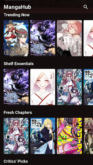 MangaHub - Manga Hub Reader Screenshot 2