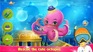 Little Girl Summer Vacation: Beach Fun & Adventure Screenshot 2