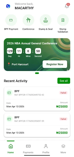 NBA Member App Screenshot 3