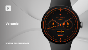 Volcanic Watch Face Screenshot 0