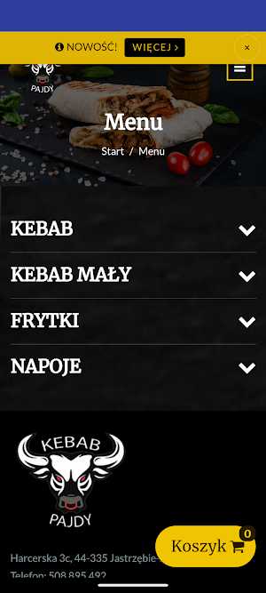 Kebab u Pajdy Jastrzębie Zdrój Screenshot 0