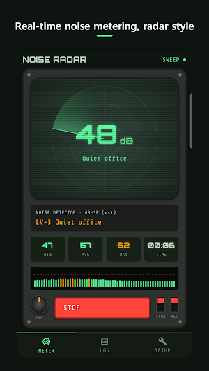 Noise Radar - dB Sound Meter Screenshot 0