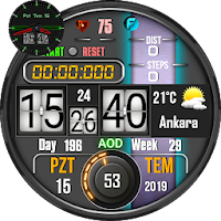 FS 133 Digital Watch Face For 