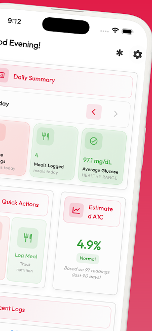 Gestational Diabetes Tracker° Screenshot 1