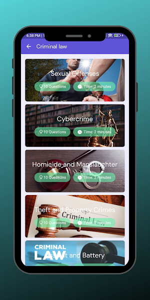 Legal Mastery Quiz Screenshot 1