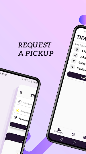Tifambe: Pickups & Ride Share Screenshot 1