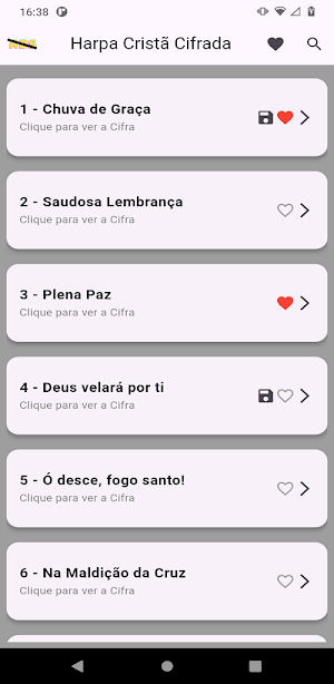 Harpa Cristã Cifrada Screenshot 0