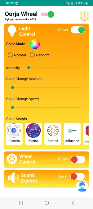 Oorja Wheel Screenshot 1