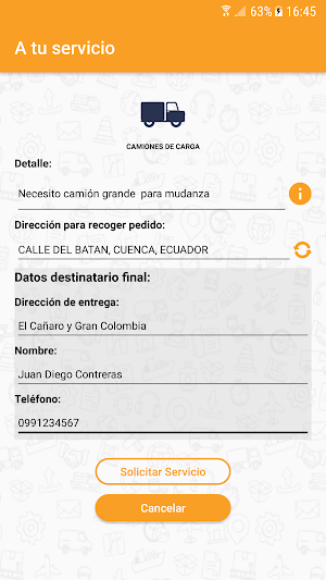 A tu servicio Screenshot 1