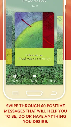 The Teachings of Abraham Well-Being Cards Screenshot 3