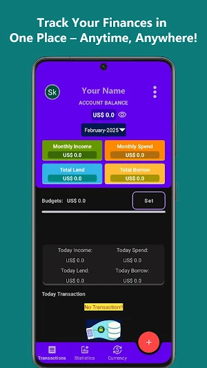 Smart Money: Budget Tracker Screenshot 0